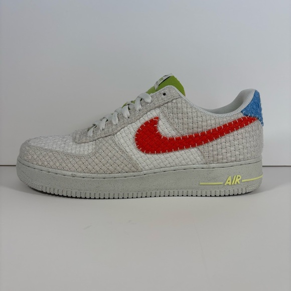 Men’s Nike Air Force 1 Low 07 Next Nature ‘Hemp’ Shoes Sneakers Size 11 Like New - Picture 2 of 5